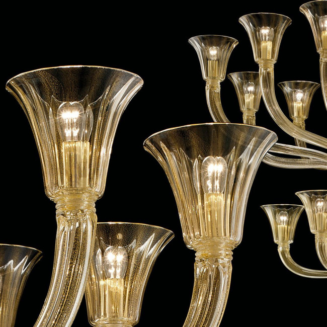 Люстра Barovier&Toso Degas 5554/18/OO Люстра Barovier&Toso Degas 5554/18/OO