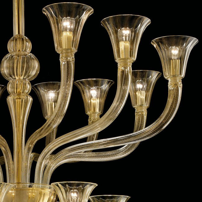 Люстра Barovier&Toso Degas 5554/18/OO Люстра Barovier&Toso Degas 5554/18/OO
