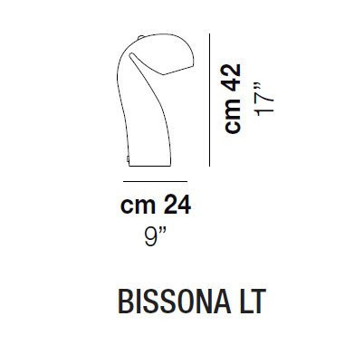Настольная лампа Vistosi Bissona LT ALO BC BC Настольная лампа Vistosi Bissona LT ALO BC BC