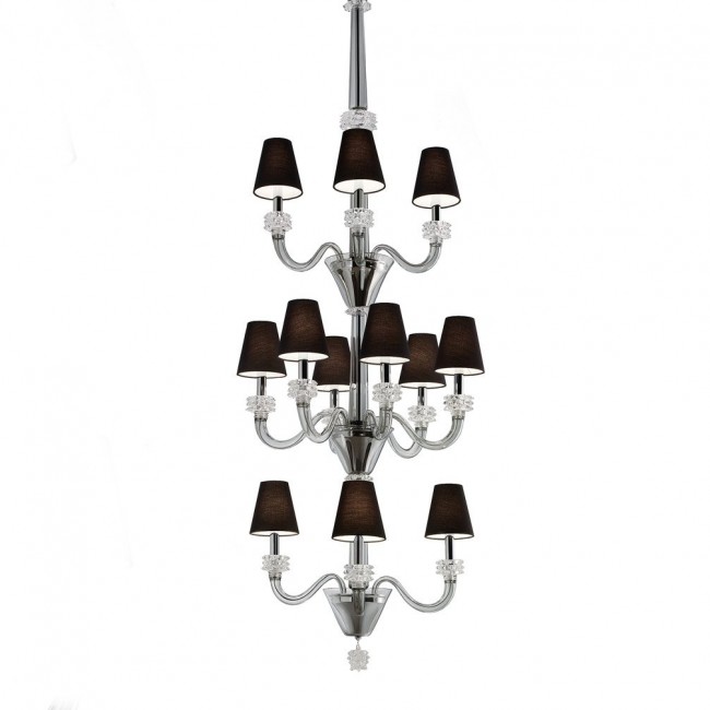 Люстра Barovier&Toso Torpedo Amsterdam 7142/12/CC/NN