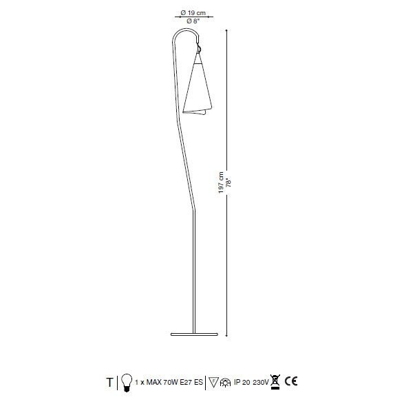 Торшер La Murrina Genius T AD-3S Торшер La Murrina Genius T AD-3S