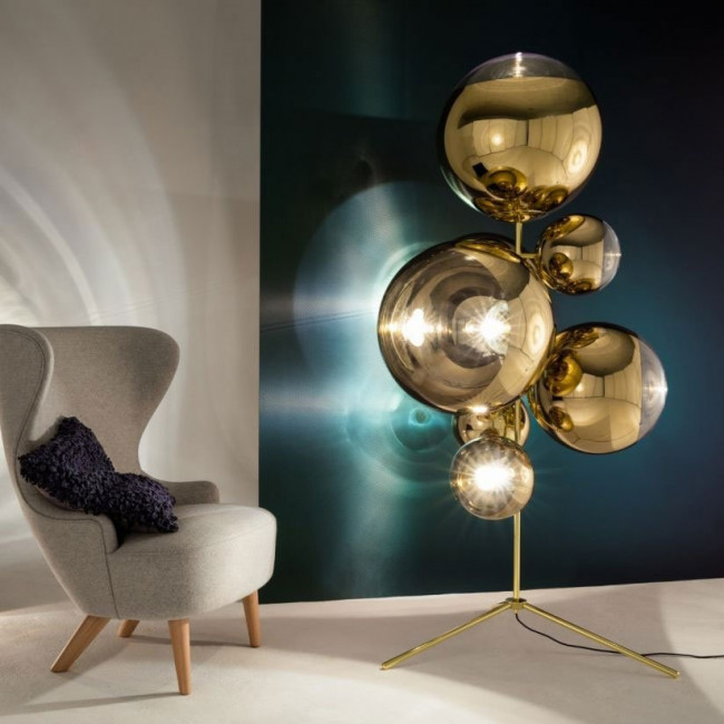 Торшер Tom Dixon Mirror ball MBBSC01G-FEUM1 Торшер Tom Dixon Mirror ball MBBSC01G-FEUM1