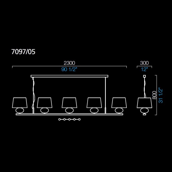 Подвесной светильник Barovier&Toso Matrioska 7097/05/CA/NN Подвесной светильник Barovier&Toso Matrioska 7097/05/CA/NN
