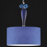 Подвесной светильник Euroluce Bora S1 Shade Nichel Blue Подвесной светильник Euroluce Bora S1 Shade Nichel Blue