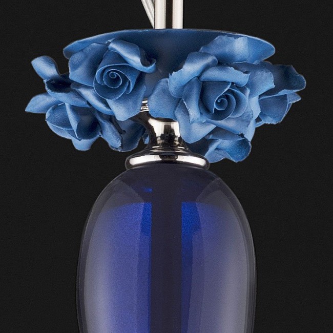 Подвесной светильник Euroluce Bora S1 Shade Nichel Blue Подвесной светильник Euroluce Bora S1 Shade Nichel Blue