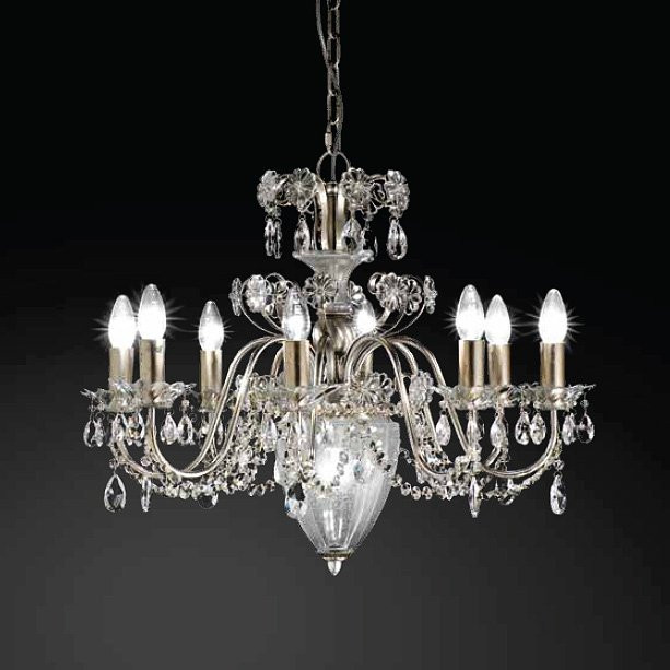 Люстра MM Lampadari Rugiada 6957/8+1 V1690 Люстра MM Lampadari Rugiada 6957/8+1 V1690