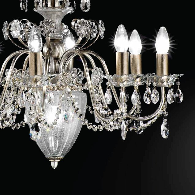 Люстра MM Lampadari Rugiada 6957/8+1 V1690 Люстра MM Lampadari Rugiada 6957/8+1 V1690