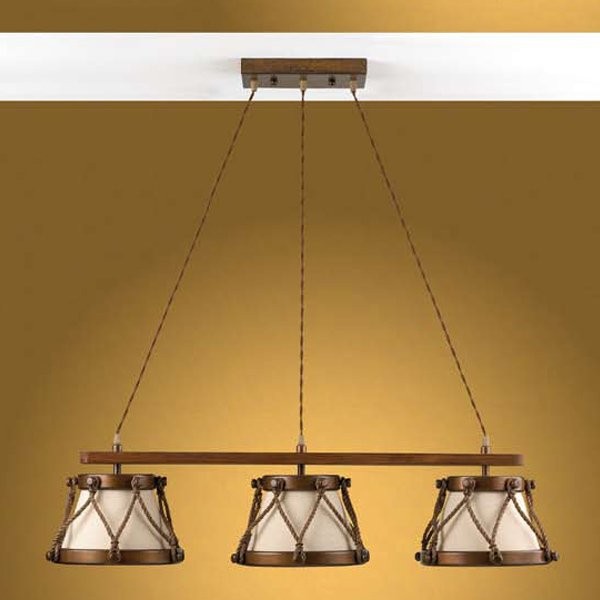 Подвесной светильник Lustrarte Rustica Tambor 365/3.89 Kobi Подвесной светильник Lustrarte Rustica Tambor 365/3.89 Kobi