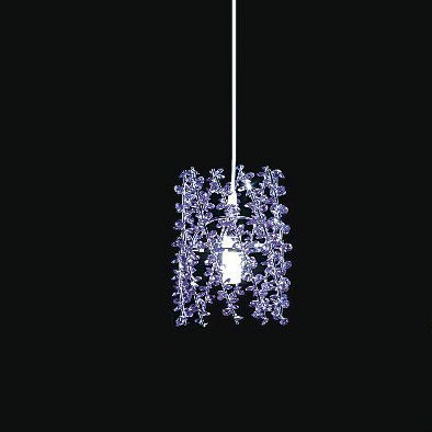 Подвесной светильник Renzo Del Ventisette SG 14218/1 SW COL Blue DEC. CROMO Подвесной светильник Renzo Del Ventisette SG 14218/1 SW COL Blue DEC. CROMO