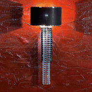 Бра Euroluce Venice Superlux A1+LED silver clear+jet