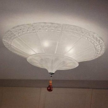 Потолочный светильник Italamp 671/65 Satin amber / O