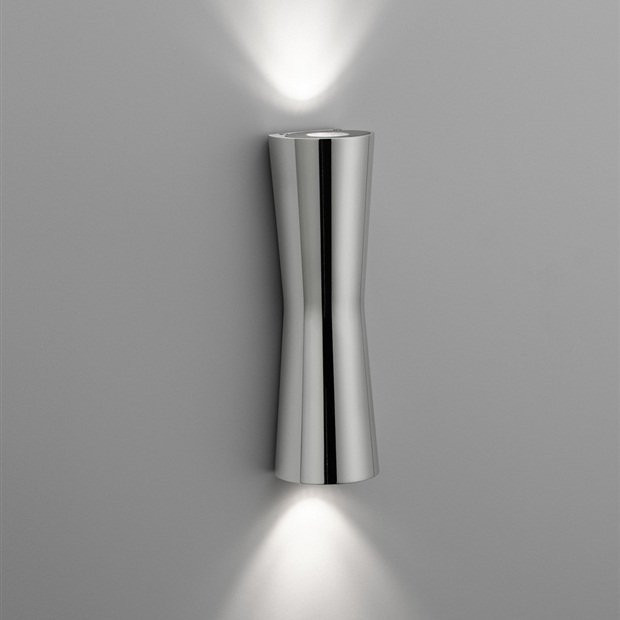 Настенный спот (точечный светильник) Flos Clessidra 20°+20° Chrome F1583057 Настенный спот (точечный светильник) Flos Clessidra 20°+20° Chrome F1583057