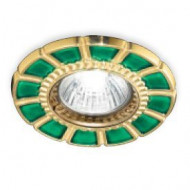 Встраиваемый спот (точечный светильник) Renzo Del Ventisette FA 14395/1 DEC. OL GREEN Встраиваемый спот (точечный светильник) Renzo Del Ventisette FA 14395/1 DEC. OL GREEN