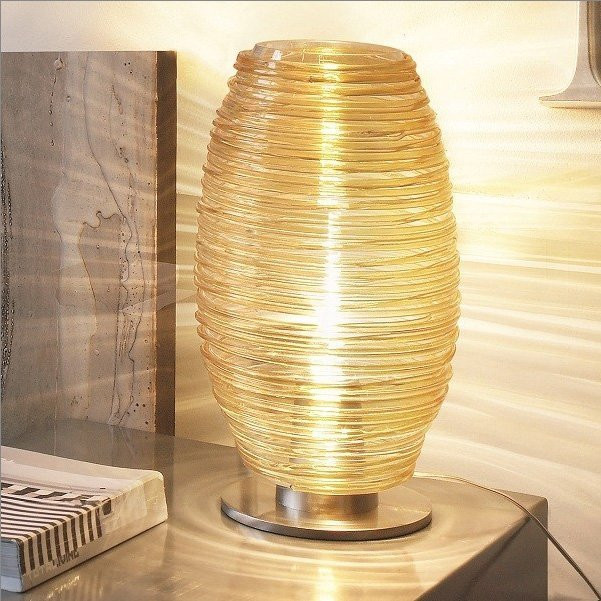 Настольная лампа Vistosi Damasco LT G E27 CR/TO NI Настольная лампа Vistosi Damasco LT G E27 CR/TO NI