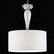 Подвесной светильник Euroluce Bora S1 Shade Nichel Ivory Подвесной светильник Euroluce Bora S1 Shade Nichel Ivory