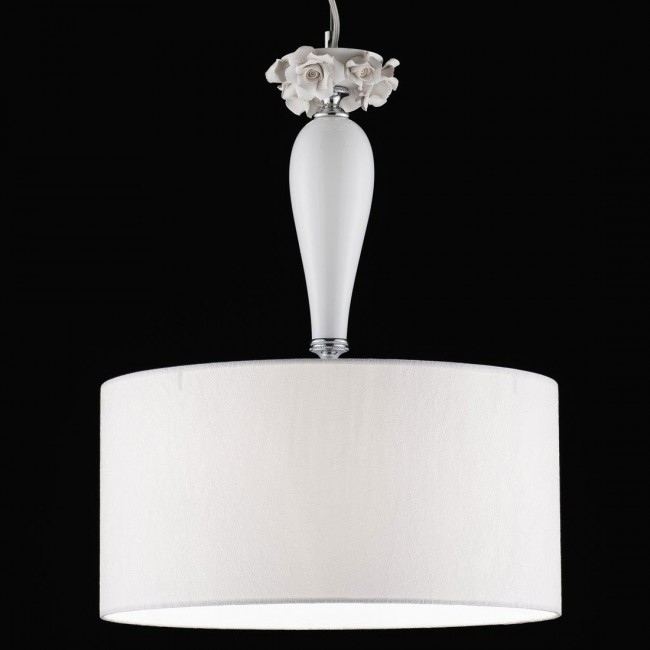 Подвесной светильник Euroluce Bora S1 Shade Nichel Ivory Подвесной светильник Euroluce Bora S1 Shade Nichel Ivory