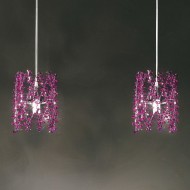 Подвесной светильник Renzo Del Ventisette SG 14218/1 SW COL Bordo DEC. CROMO Подвесной светильник Renzo Del Ventisette SG 14218/1 SW COL Bordo DEC. CROMO