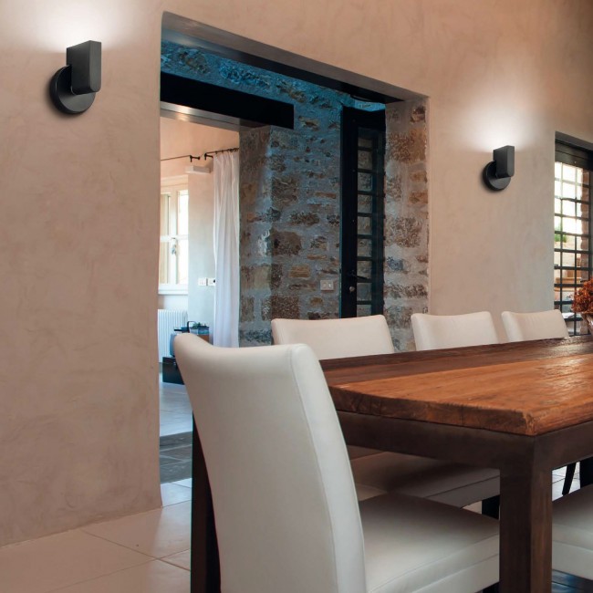 Настенный светильник Morosini Vane Nero