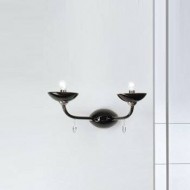 Бра Beby Group Black tube DL33A01 Chrome Dark Rome Cut Almond Бра Beby Group Black tube DL33A01 Chrome Dark Rome Cut Almond