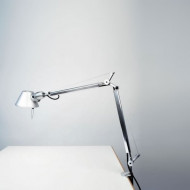 Настольная лампа Artemide Tolomeo midi halo aluminium A001000 + A004100 Настольная лампа Artemide Tolomeo midi halo aluminium A001000 + A004100