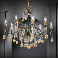 Люстра Beby Group Fruit 109/8 Green Gold Amber Люстра Beby Group Fruit 109/8 Green Gold Amber