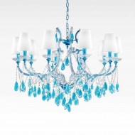 Люстра Beby Group Nuovo Vintage 6100/10 Celeste White silk Celeste Люстра Beby Group Nuovo Vintage 6100/10 Celeste White silk Celeste