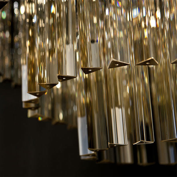 Подвесной светильник DeLight Collection 1920s Odeon KR0387P-10A black/amber