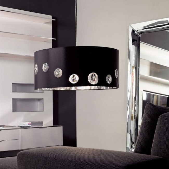 Подвесной светильник Effusionidiluce Scrim Black 5100.2311 Подвесной светильник Effusionidiluce Scrim Black 5100.2311