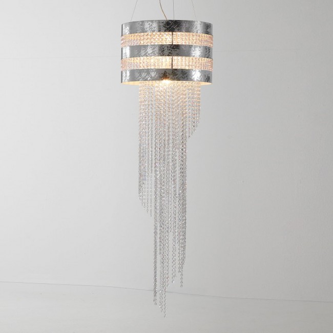 Подвесной светильник Euroluce Dafne S5 H150 Silver Подвесной светильник Euroluce Dafne S5 H150 Silver