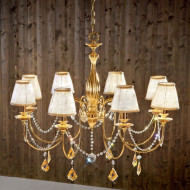 Люстра Kolarz Constanze 0380.88.3.SpT.Ki.Au + 0112.S01.Bg