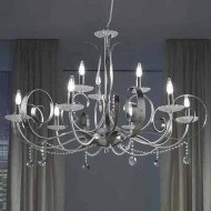 Люстра Masca Gotica 1846/9 Argento frise Люстра Masca Gotica 1846/9 Argento frise