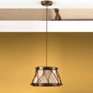 Подвесной светильник Lustrarte Rustica Tambor 528.89 Kobi Подвесной светильник Lustrarte Rustica Tambor 528.89 Kobi