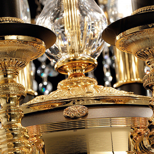 Потолочная люстра Masiero Odessa PL8 90 G03 Cut Потолочная люстра Masiero Odessa PL8 90 G03 Cut