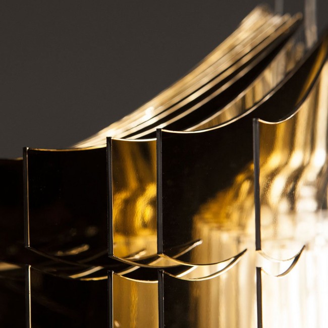 Подвесной светильник Slamp Aria SUSPENSION M GOLD ARI84SOS0002O_000 Подвесной светильник Slamp Aria SUSPENSION M GOLD ARI84SOS0002O_000