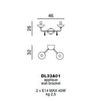 Бра Beby Group Black tube DL33A01 Chrome Fuchsia Venice Cut Almond Бра Beby Group Black tube DL33A01 Chrome Fuchsia Venice Cut Almond