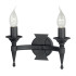 Бра Elstead Lighting Saxon SAX2 BLK Бра Elstead Lighting Saxon SAX2 BLK