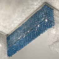 Потолочный светильник Masiero Cubo PL/LONG/D G04 SA CUT CRYSTAL