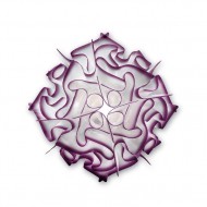 Потолочный светильник Slamp Veli CEILING MINI PLUM VEL78PLF0001H_000 Потолочный светильник Slamp Veli CEILING MINI PLUM VEL78PLF0001H_000