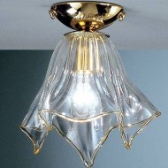 Потолочный светильник Vetri Lamp 93/PL22 Cristallo/Oro Потолочный светильник Vetri Lamp 93/PL22 Cristallo/Oro