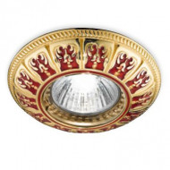 Встраиваемый спот (точечный светильник) Renzo Del Ventisette FA 14396/1 DEC. OL RED Встраиваемый спот (точечный светильник) Renzo Del Ventisette FA 14396/1 DEC. OL RED