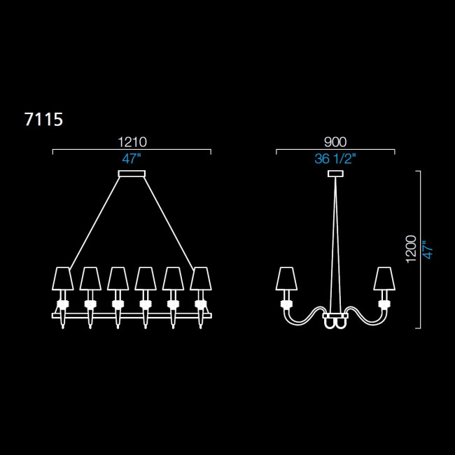 Люстра Barovier&Toso Domo Amsterdam 7115/VI/NN Люстра Barovier&Toso Domo Amsterdam 7115/VI/NN