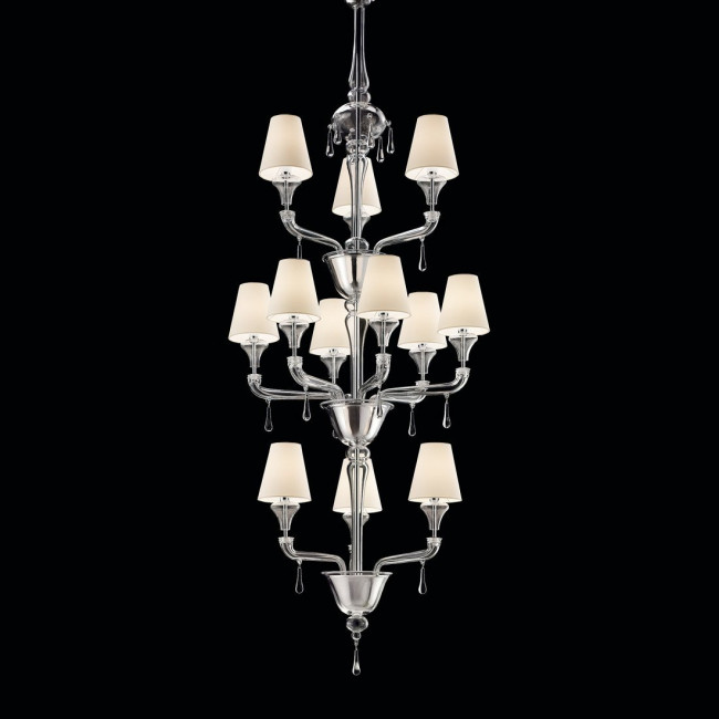 Люстра Barovier&Toso Torpedo Nevada 7141/12/CC/BB