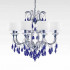 Люстра Beby Group Nuovo Vintage 6101/8 Blue Sapphire Metallized White silk Blue Люстра Beby Group Nuovo Vintage 6101/8 Blue Sapphire Metallized White silk Blue