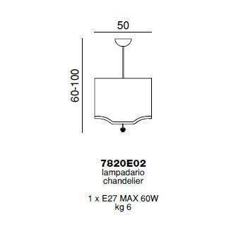Подвесной светильник Beby Group Pure 7820E02 Chrome Silver Grey 041 - champagne Подвесной светильник Beby Group Pure 7820E02 Chrome Silver Grey 041 - champagne