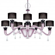 Люстра La Murrina Round S/10 ametyst black Люстра La Murrina Round S/10 ametyst black