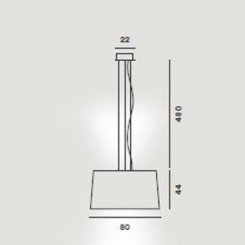 Подвесной светильник Foscarini Twice as Twiggy 275017 87