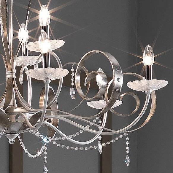 Люстра Masca Gotica 1846/9 Argento platino Люстра Masca Gotica 1846/9 Argento platino