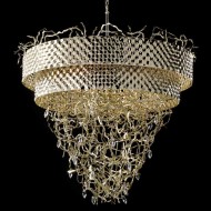 Подвесной светильник IDL Groovy 463/12 light gold Подвесной светильник IDL Groovy 463/12 light gold