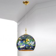 Подвесной светильник Kolarz Luna 0392.31XL.3.Aq.BG Подвесной светильник Kolarz Luna 0392.31XL.3.Aq.BG