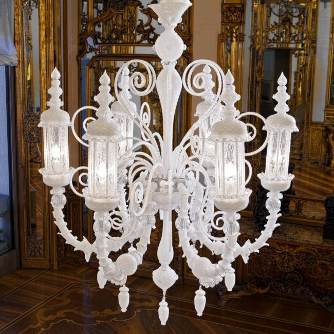 Люстра Sylcom Bucintoro 1798/6 PA BL.CR